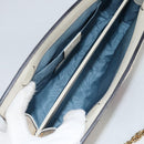 GUCCI Chain Yuko Higuchi Japan Only Bag Leather White 503877 Auth BA5090AM-10