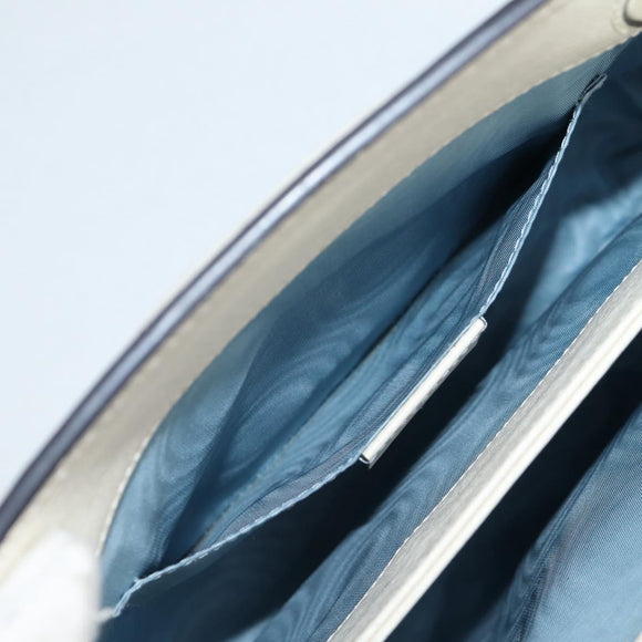 GUCCI Chain Yuko Higuchi Japan Only Bag Leather White 503877 Auth BA5090AM