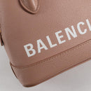 BALENCIAGA Hand Bag Leather 2way Pink Gold 550646 Auth BA5103M-20