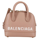 BALENCIAGA Hand Bag Leather 2way Pink Gold 550646 Auth BA5103M-13