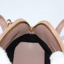 BALENCIAGA Hand Bag Leather 2way Pink Gold 550646 Auth BA5103M-25