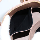 BALENCIAGA Hand Bag Leather 2way Pink Gold 550646 Auth BA5103M-27