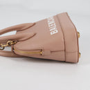 BALENCIAGA Hand Bag Leather 2way Pink Gold 550646 Auth BA5103M-3