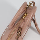 BALENCIAGA Hand Bag Leather 2way Pink Gold 550646 Auth BA5103M-6
