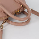 BALENCIAGA Hand Bag Leather 2way Pink Gold 550646 Auth BA5103M-7