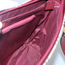 BURBERRY Nova Check Tote Bag Canvas Beige Gold Auth BA5105-18