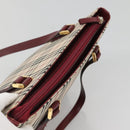 BURBERRY Nova Check Tote Bag Canvas Beige Gold Auth BA5105-6