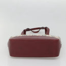 BURBERRY Nova Check Tote Bag Canvas Beige Gold Auth BA5105-5