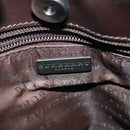 BURBERRY Nova Check Hand Bag PVC Beige Auth BA5106-18