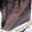 BURBERRY Nova Check Hand Bag PVC Beige Auth BA5107-11