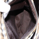 BURBERRY Nova Check Hand Bag PVC Beige Auth BA5107-20