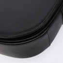 Burberry Umhängetasche Leder Gold Schwarz Auth BA5110-17