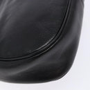 GIVENCHY Shoulder Bag Leather Gold Black Auth BA5111-17