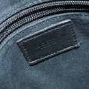 DOLCE&GABBANA Shoulder Bag Canvas Navy Auth BA5112-15