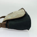 DOLCE&GABBANA Shoulder Bag Canvas Navy Auth BA5112-4