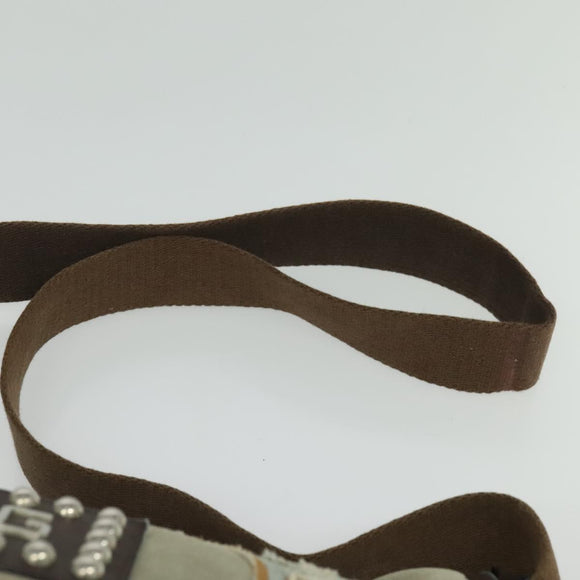 DOLCE&GABBANA Shoulder Bag Canvas Navy Auth BA5112