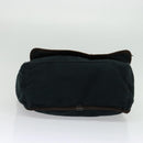 DOLCE&GABBANA Shoulder Bag Canvas Navy Auth BA5112-9