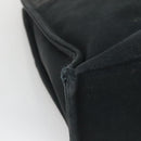 HERMES Fourre Tout MM Hand Bag Canvas Black Auth BA5114-11