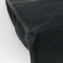 HERMES Fourre Tout MM Hand Bag Canvas Black Auth BA5114-13