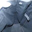 HERMES Fourre Tout MM Hand Bag Canvas Black Auth BA5114-17