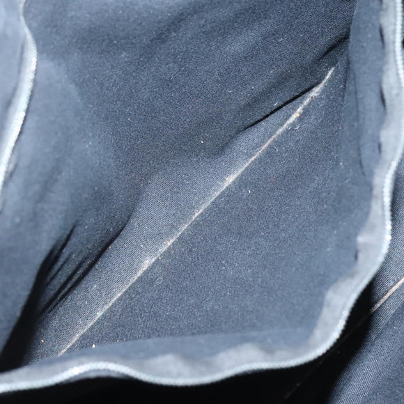 HERMES Fourre Tout MM Hand Bag Canvas Black Auth BA5114