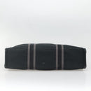 HERMES Fourre Tout MM Hand Bag Canvas Black Auth BA5114-9