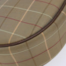 Burberrys Nova Check Shoulder Bag Canvas Beige Auth BA5115-11