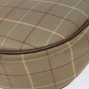 Burberrys Nova Check Shoulder Bag Canvas Beige Auth BA5115-12