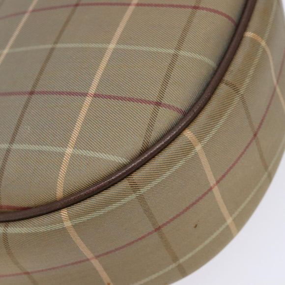 Burberrys Nova Check Shoulder Bag Canvas Beige Auth BA5115