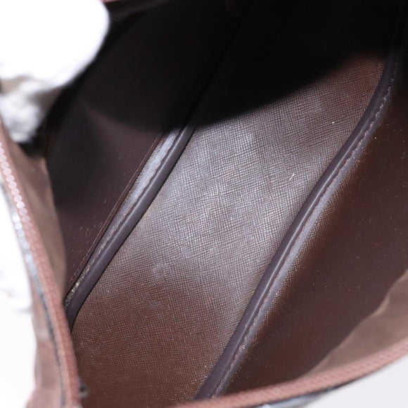 Burberrys Nova Check Shoulder Bag Canvas Beige Auth BA5115