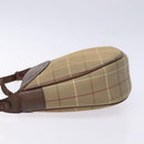 Burberrys Nova Check Shoulder Bag Canvas Beige Auth BA5115-5