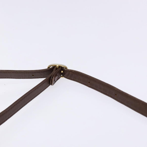 Burberrys Nova Check Shoulder Bag Canvas Beige Auth BA5115