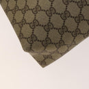 GUCCI GG Supreme Sherry Line Tote Bag PVC 2Set Beige Navy Auth BA5125-17