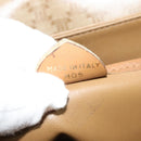 CELINE Macadam Canvas Shoulder Bag PVC Brown Gold Auth BA513-12