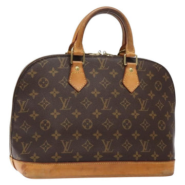 LOUIS VUITTON Monogram Alma Hand Bag M51130 LV Auth BA5138