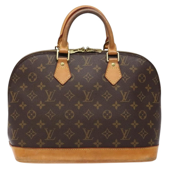 LOUIS VUITTON Monogram Alma Hand Bag M51130 LV Auth BA5138
