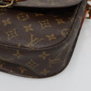 LOUIS VUITTON Monogram Saint Cloud GM Shoulder Bag M51242 LV Auth BA5140-14