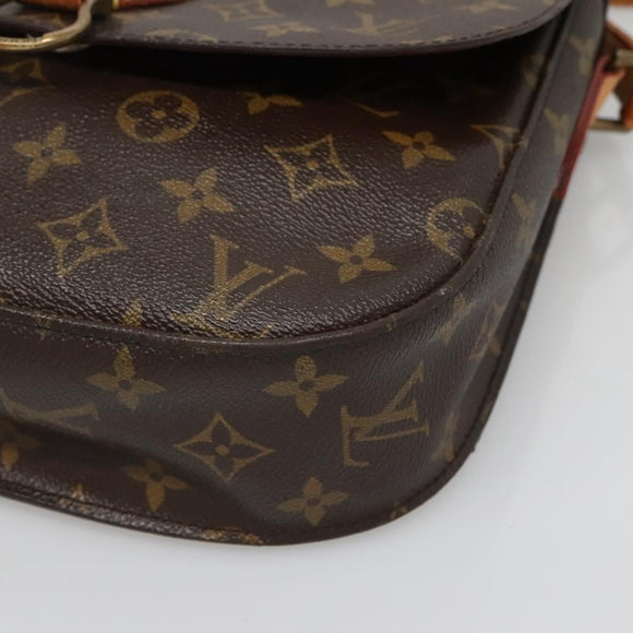 LOUIS VUITTON Monogram Saint Cloud GM Shoulder Bag M51242 LV Auth BA5140