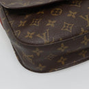 LOUIS VUITTON Monogram Saint Cloud GM Shoulder Bag M51242 LV Auth BA5140-15