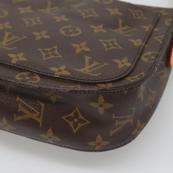 LOUIS VUITTON Monogram Saint Cloud GM Shoulder Bag M51242 LV Auth BA5140