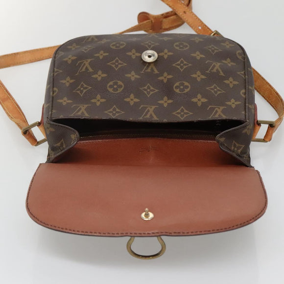 LOUIS VUITTON Monogram Saint Cloud GM Shoulder Bag M51242 LV Auth BA5140
