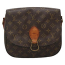 LOUIS VUITTON Monogram Saint Cloud GM Shoulder Bag M51242 LV Auth BA5140-13