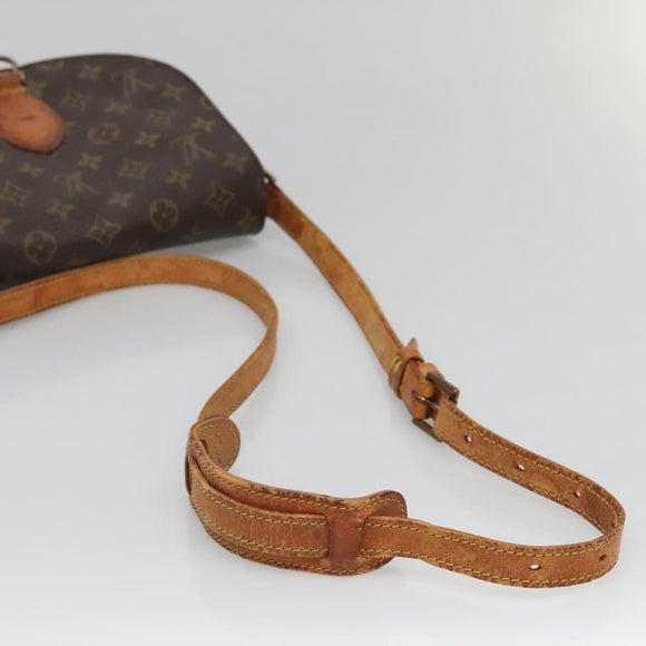 LOUIS VUITTON Monogram Saint Cloud GM Shoulder Bag M51242 LV Auth BA5140