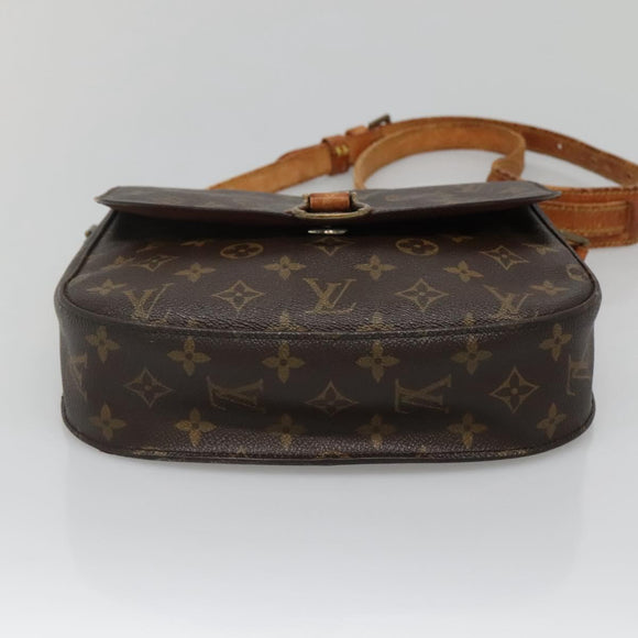 LOUIS VUITTON Monogram Saint Cloud GM Shoulder Bag M51242 LV Auth BA5140
