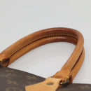 LOUIS VUITTON Monogram Sac Plat Hand Bag M51140 LV Auth BA5143-8