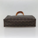 LOUIS VUITTON Monogram Sac Plat Hand Bag M51140 LV Auth BA5143-9