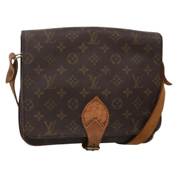 LOUIS VUITTON Monogram Cartouchiere GM Shoulder Bag M51252 LV Auth BA5144