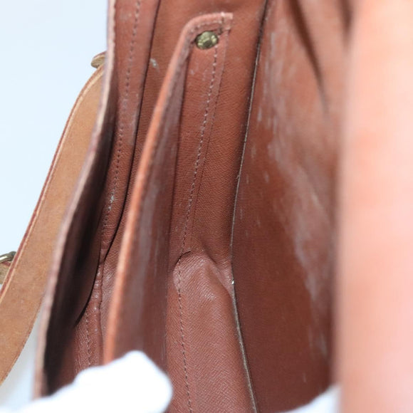 LOUIS VUITTON Monogram Cartouchiere GM Shoulder Bag M51252 LV Auth BA5144