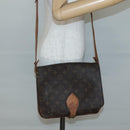 LOUIS VUITTON Monogram Cartouchiere GM Shoulder Bag M51252 LV Auth BA5144-24