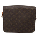 LOUIS VUITTON Monogram Cartouchiere GM Shoulder Bag M51252 LV Auth BA5144-2